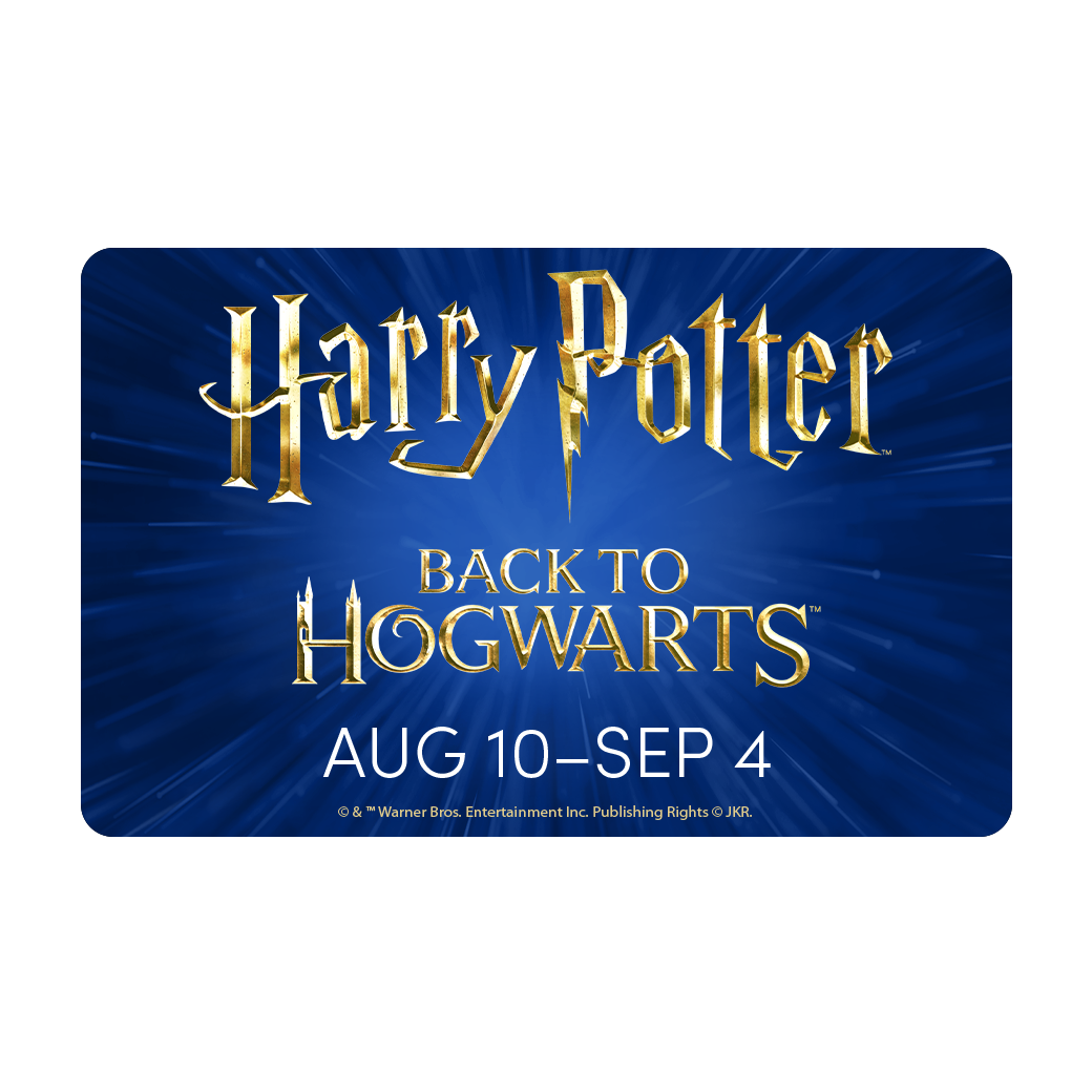 The Harry Potter Back to Hogwarts All Access Pass