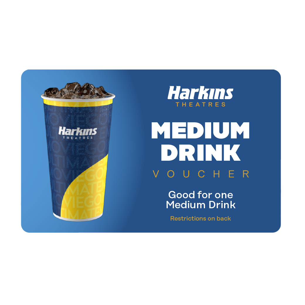 Medium Drink Discount Vouchers (50 Pack)