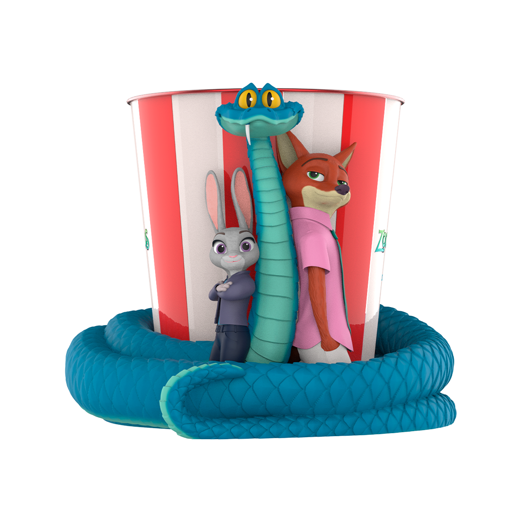 Zootopia 2 Collectible Popcorn Container