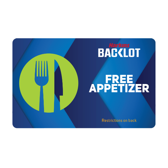 Picture of Backlot Free Appetizer Voucher