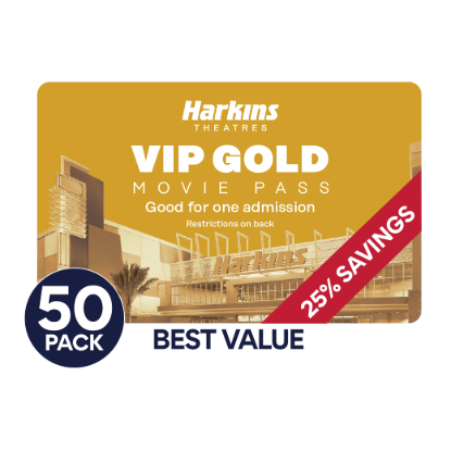 Picture of VIP Gold Discount Tickets (50 Pack) New Art